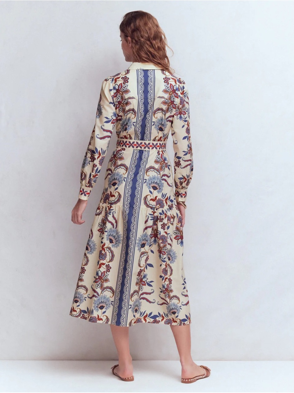 Ellie Cotton Maxi Shirt Dress - Picture 3 of 10